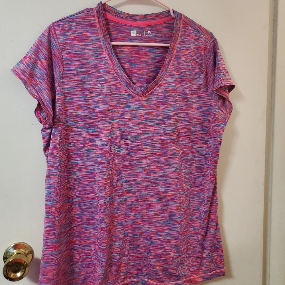 Cotton candy workout top - Picture 1 of 3